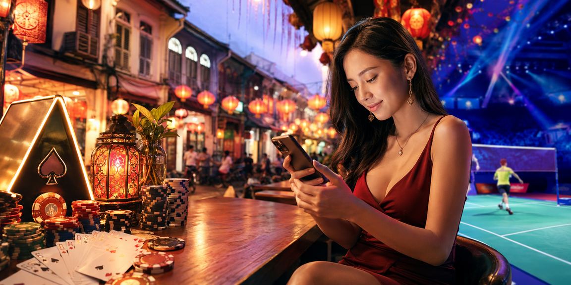 Pemain Malaysia menikmati permainan kad poker dan baccarat di Ipoh